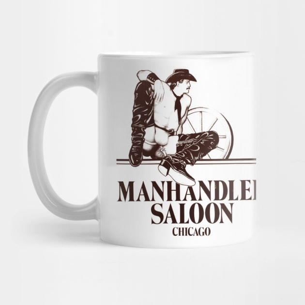 Manhandler Saloon Vintage Gay Retro Leather Western by WearingPride